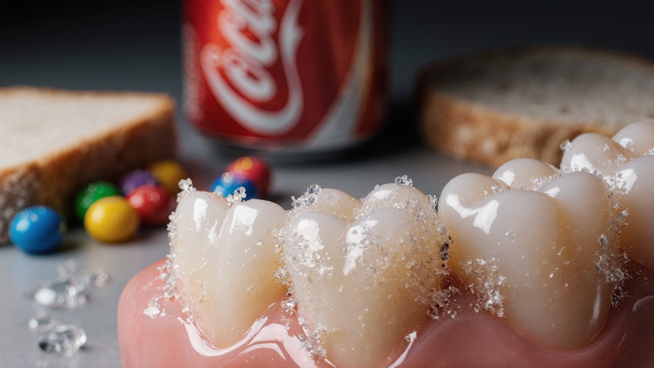 Prevence zubního plaku: Stravovací tipy