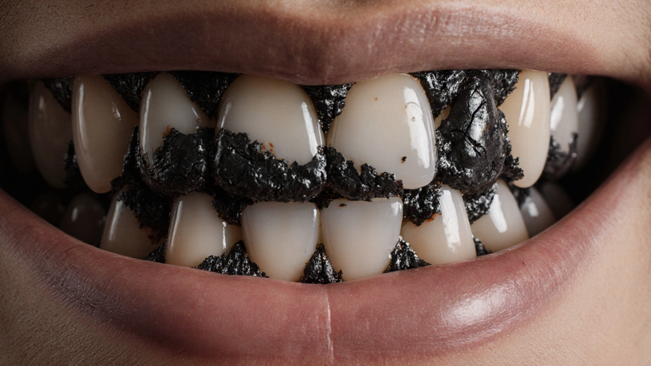 Proč byste měli bojovat proti černému zubnímu kameni - rizika a jak se zbavit