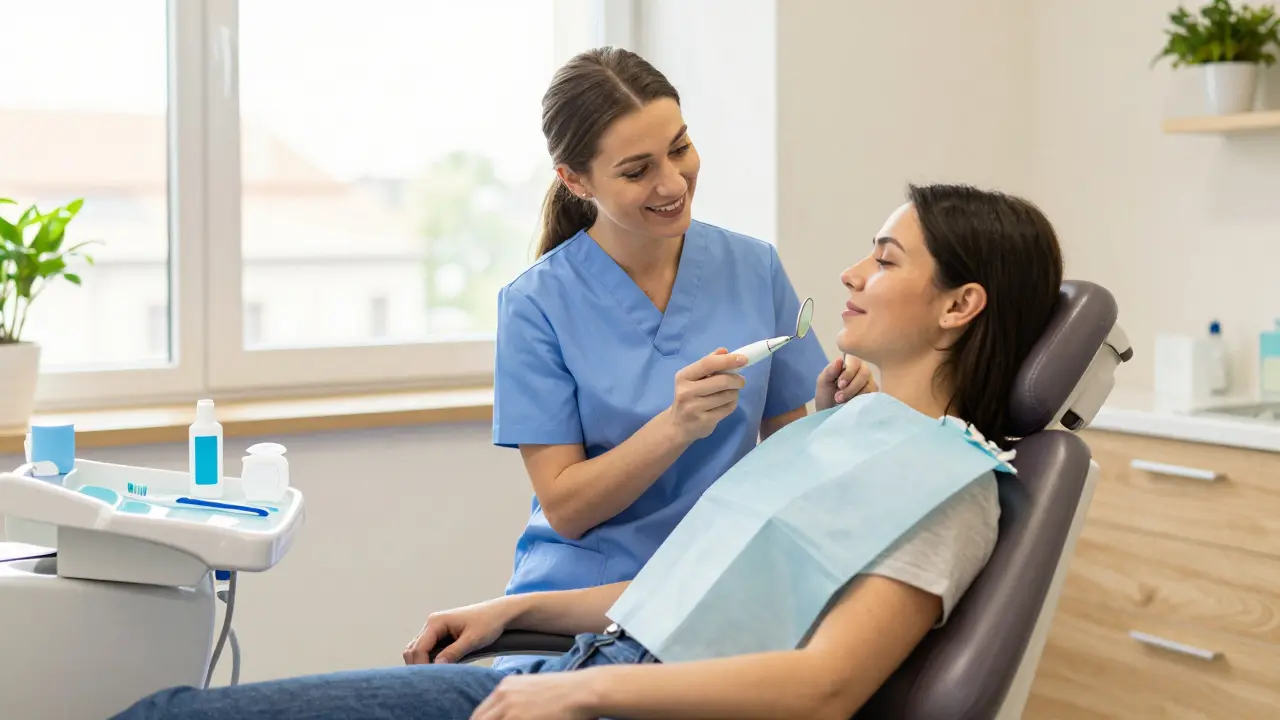 Co mě čeká na dentální hygieně? Průběh, co se děje a jak se připravit