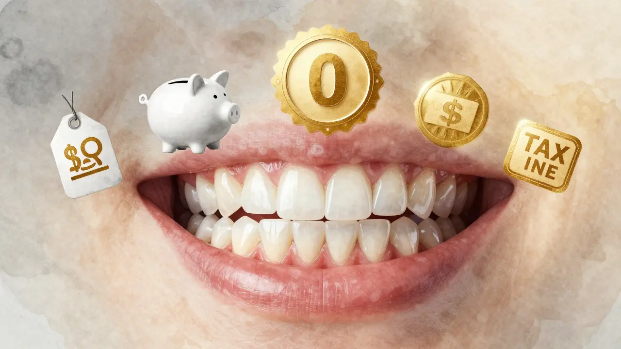 Transformace úsměvu s pěti finančními možnostmi financování fazet