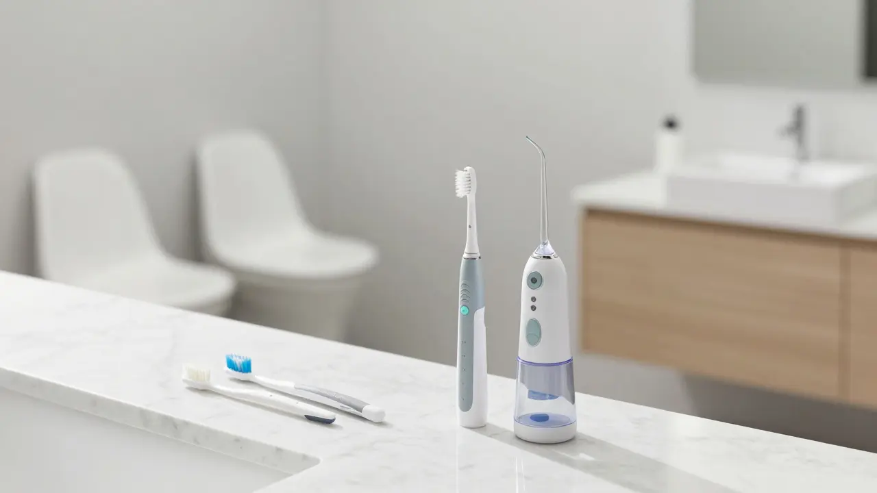 Domácí hygienické pomůcky pro péči o dásně