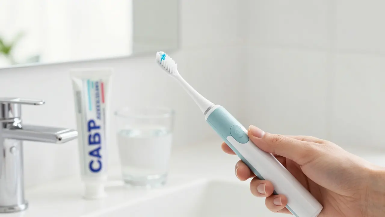 Správná technika čištění zubů jemným kartáčkem pod úhlem