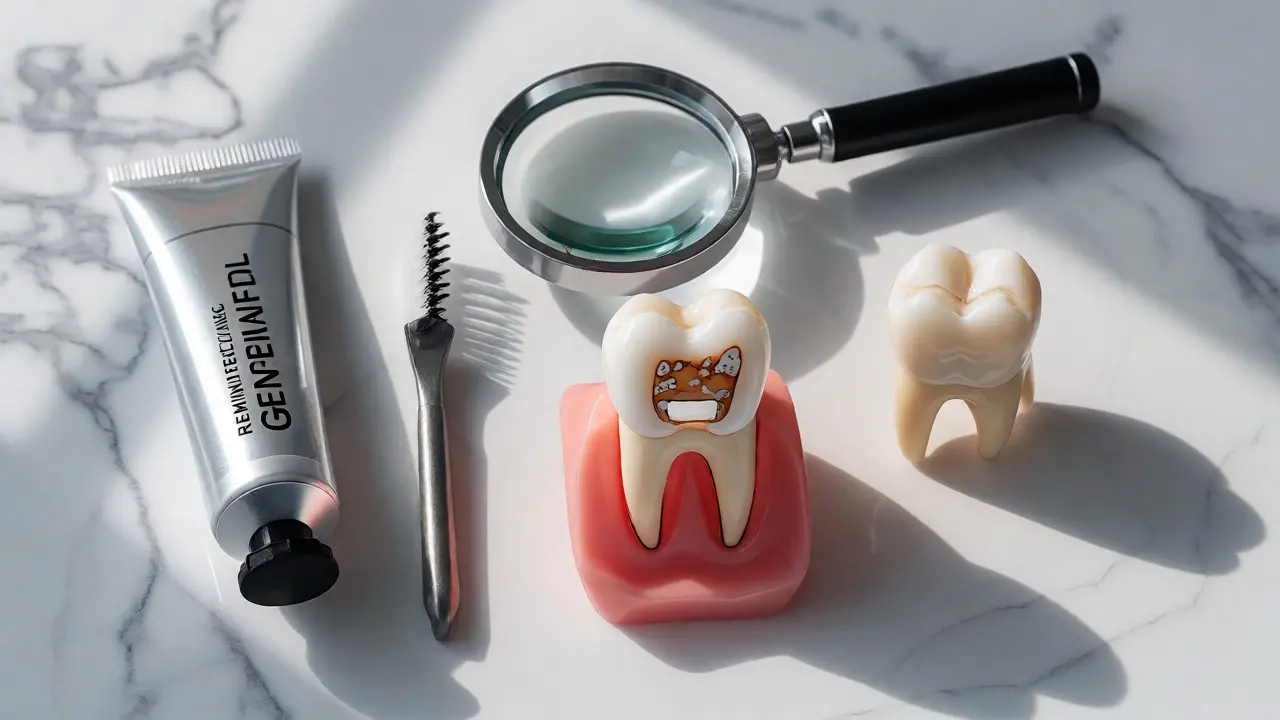Dentální pomůcky pro regeneraci a estetiku zubů